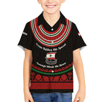 Lebanon Phoenician Ship Family Matching Long Sleeve Bodycon Dress and Hawaiian Shirt with Byblos Heritage and Cedar Sail Design