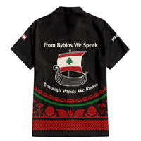 Lebanon Phoenician Ship Family Matching Mermaid Dress and Hawaiian Shirt with Byblos Heritage and Cedar Sail Design