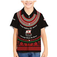 Lebanon Phoenician Ship Family Matching Mermaid Dress and Hawaiian Shirt with Byblos Heritage and Cedar Sail Design