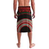 Lebanon Phoenician Ship Lavalava with Byblos Heritage and Cedar Sail Design