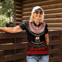 Lebanon Phoenician Ship Women Polo Shirt with Byblos Heritage and Cedar Sail Design