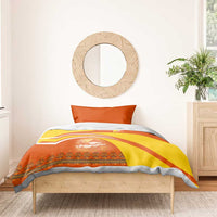 Bhutan Heritage Bedding Set with Paro Monastery and Druk Dragon