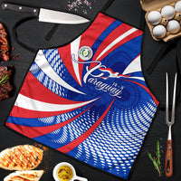Paraguay Flag Day Apron Patriotic Sunburst Traditional Ñandutí Lace