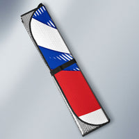 Paraguay Flag Day Auto Sun Shade Patriotic Sunburst Traditional Ñandutí Lace