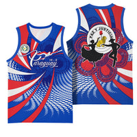 Paraguay Flag Day Basketball Jersey Patriotic Sunburst Traditional Ñandutí Lace