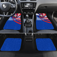 Paraguay Flag Day Car Mats Patriotic Sunburst Traditional Ñandutí Lace