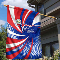 Paraguay Flag Day Garden Flag Patriotic Sunburst Traditional Ñandutí Lace