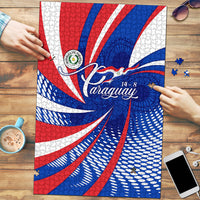 Paraguay Flag Day Puzzle Patriotic Sunburst Traditional Ñandutí Lace