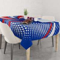 Paraguay Flag Day Tablecloth Patriotic Sunburst Traditional Ñandutí Lace