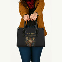 Personalized Rosicrucians Leather Bag Sapiens Dominabitur Astris Rose Cross