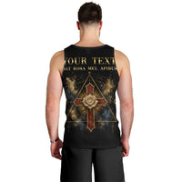 Personalized Rosicrucians Men Tank Top Sapiens Dominabitur Astris Rose Cross