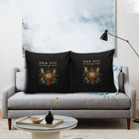 Personalized Rosicrucians Pillow Cover Sapiens Dominabitur Astris Rose Cross