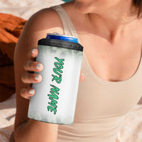 Crappie Tournament Fishing Customize Name 4 in 1 Can Cooler Tumbler Camo Fade and Custom Name Design - Wonder Print Shop