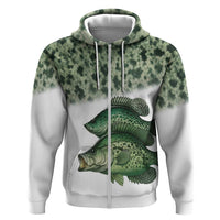 Crappie Tournament Fishing Customize Name Hoodie Camo Fade and Custom Name Design - Wonder Print Shop