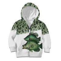Crappie Tournament Fishing Customize Name Kid Hoodie Camo Fade and Custom Name Design - Wonder Print Shop