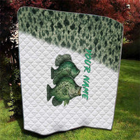 Crappie Tournament Fishing Customize Name Quilt Camo Fade and Custom Name Design - Wonder Print Shop