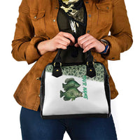 Crappie Tournament Fishing Customize Name Shoulder Handbag Camo Fade and Custom Name Design - Wonder Print Shop