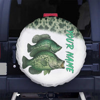 Crappie Tournament Fishing Customize Name Spare Tire Cover Camo Fade and Custom Name Design - Wonder Print Shop
