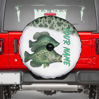 Crappie Tournament Fishing Customize Name Spare Tire Cover Camo Fade and Custom Name Design - Wonder Print Shop