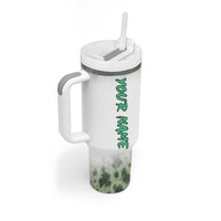 Crappie Tournament Fishing Customize Name Tumbler With Handle Camo Fade and Custom Name Design - Wonder Print Shop
