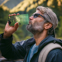 Flathead Catfish Custom Name 4 in 1 Can Cooler Tumbler Forest Silhouette and Green Blue Love Fishing Design - Wonder Print Shop