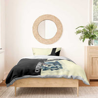 Catfish Fishing Customize Name Bedding Set Splash Effect and Black Cream Split Design - Wonder Print Shop