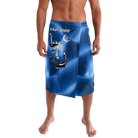 Fishing Custom South Carolina Flag Lavalava Fish Hook Graphic in Blue Gradient Design - Wonder Print Shop