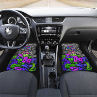 Hip Hop Battle Car Mats Spray Can Kid Character and Colorful Graffiti Street Art Design - Wonder Print Shop