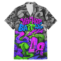 Hip Hop Battle Family Matching Mermaid Dress and Hawaiian Shirt Spray Can Kid Character and Colorful Graffiti Street Art Design - Wonder Print Shop