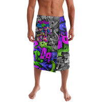 Hip Hop Battle Lavalava Spray Can Kid Character and Colorful Graffiti Street Art Design - Wonder Print Shop