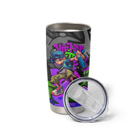 Hip Hop Battle Tumbler Cup Spray Can Kid Character and Colorful Graffiti Street Art Design - Wonder Print Shop