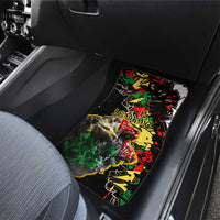 Lion King Africa Graffiti Street Art Car Mats Bold Text and Neon Colors Design - Wonder Print Shop