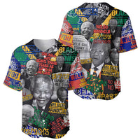 Nelson Mandela Baseball Jersey Street Spray Art Recreating The Life Of A Great Man - Wonder Print Shop