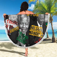 Nelson Mandela Beach Blanket Street Spray Art Recreating The Life Of A Great Man - Wonder Print Shop
