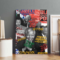 Nelson Mandela Canvas Wall Art Street Spray Art Recreating The Life Of A Great Man - Wonder Print Shop