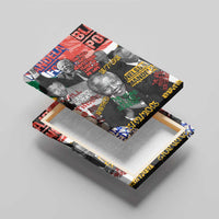 Nelson Mandela Canvas Wall Art Street Spray Art Recreating The Life Of A Great Man - Wonder Print Shop