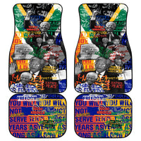 Nelson Mandela Car Mats Street Spray Art Recreating The Life Of A Great Man - Wonder Print Shop