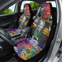 Nelson Mandela Car Seat Cover Street Spray Art Recreating The Life Of A Great Man - Wonder Print Shop