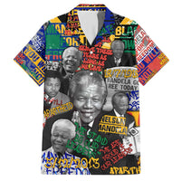 Nelson Mandela Hawaiian Shirt Street Spray Art Recreating The Life Of A Great Man - Wonder Print Shop