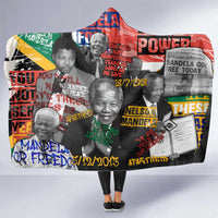 Nelson Mandela Hooded Blanket Street Spray Art Recreating The Life Of A Great Man - Wonder Print Shop