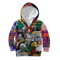 Nelson Mandela Kid Hoodie Street Spray Art Recreating The Life Of A Great Man - Wonder Print Shop