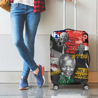 Nelson Mandela Luggage Cover Street Spray Art Recreating The Life Of A Great Man - Wonder Print Shop