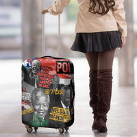 Nelson Mandela Luggage Cover Street Spray Art Recreating The Life Of A Great Man - Wonder Print Shop