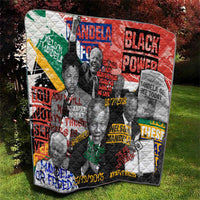 Nelson Mandela Quilt Street Spray Art Recreating The Life Of A Great Man - Wonder Print Shop
