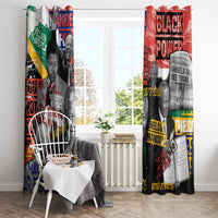 Nelson Mandela Window Curtain Street Spray Art Recreating The Life Of A Great Man - Wonder Print Shop