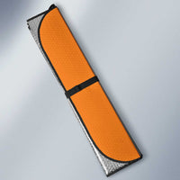 Ivory Coast Auto Sun Shade with Tribal Elephant and Paint Splash Design - Wonder Print Shop