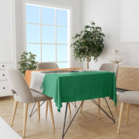 Ivory Coast Tablecloth with Tribal Elephant and Paint Splash Design - Wonder Print Shop