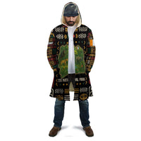 Ivory Coast Cloak with Taï National Park Wildlife Map Design - Wonder Print Shop