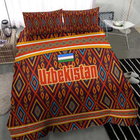 Uzbekistan Bedding Set with Traditional Geometric Motif Design - Wonder Print Shop