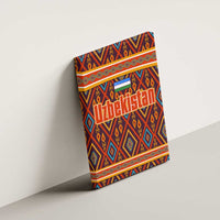 Uzbekistan Canvas Wall Art with Traditional Geometric Motif Design - Wonder Print Shop